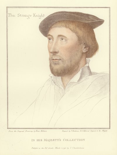 Sir Thomas Strange (akvatintti) tekijältä Hans Holbein der Jüngere