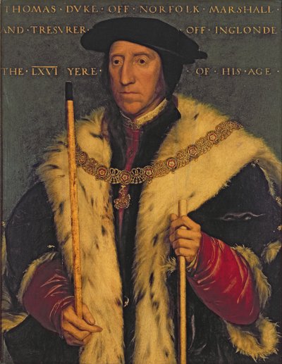 Thomas Howard, Norfolkin kolmas herttua tekijältä Hans Holbein der Jüngere