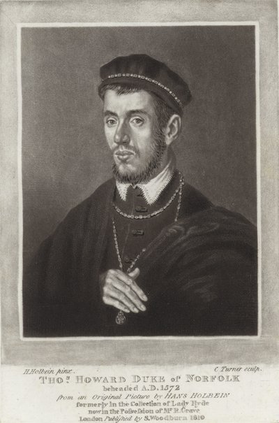 Thomas Howard Norfolkin herttua tekijältä Hans Holbein der Jüngere