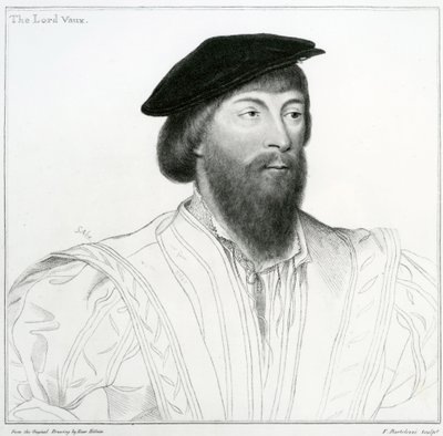 Thomas Vaux, Harrowdenin toinen paroni Vaux tekijältä Hans Holbein der Jüngere
