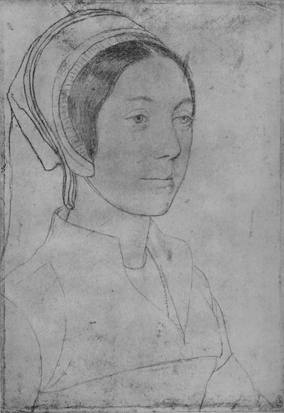 "A Lady: Unknown", c1532-1543 1945 tekijältä Hans Holbein der Jüngere