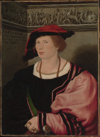 Benedikt von Hertenstein (syntynyt noin vuonna 1495, kuollut vuonna 1522) tekijältä Hans Holbein the Younger