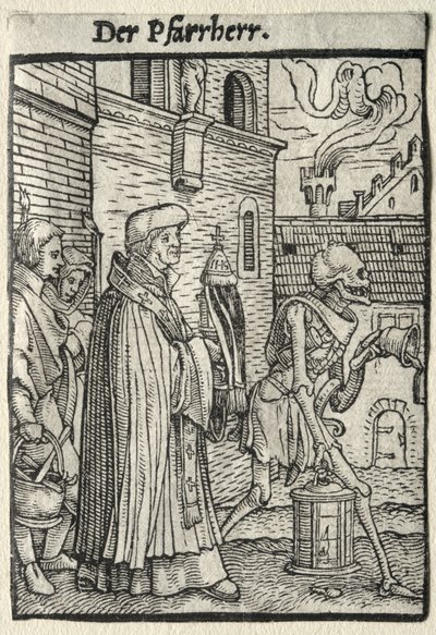 Kuoleman tanssi: Pastori tekijältä Hans Holbein the Younger