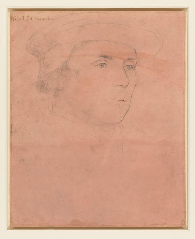 Hans Holbein nuorempi - Sir Richard Rich, myöhemmin 1. paroni Rich (14967-1567) noin 1532-43. tekijältä Hans Holbein the Younger