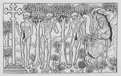 Holbeinin kuoleman tanssi tekijältä Hans Holbein der Jüngere