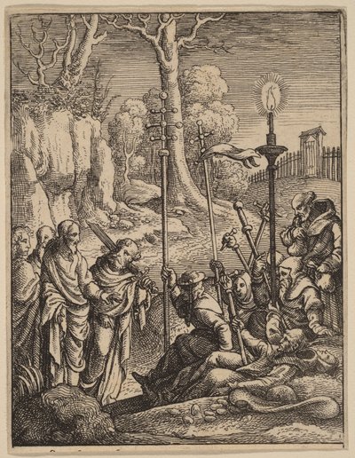 Jeesus kohtaa vastustajansa tekijältä Hans Holbein the Younger