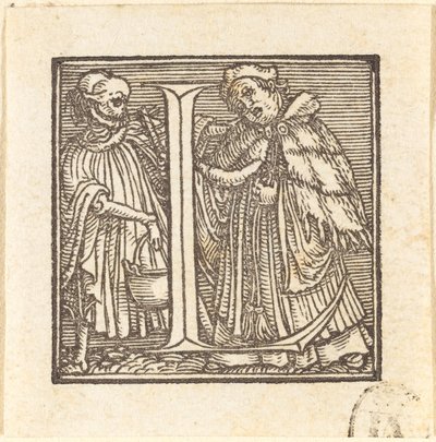 Kirjain L tekijältä Hans Holbein der Jüngere