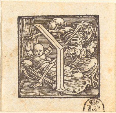 Kirjain Y. tekijältä Hans Holbein der Jüngere