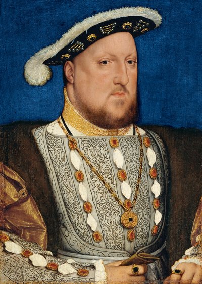 Henrik VIII:n muotokuva (1491-1547) tekijältä Hans Holbein the Younger