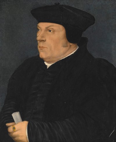 Kansleri Thomas Cromwellin muotokuva tekijältä Hans Holbein the Younger