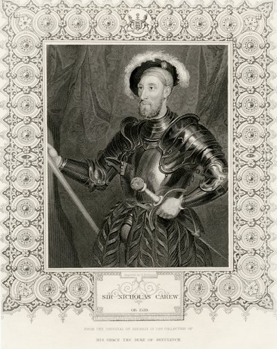 Sir Nicholas Carew tekijältä Hans Holbein der Jüngere