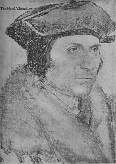 Sir Thomas More, 1526-1527 1945 tekijältä Hans Holbein der Jüngere