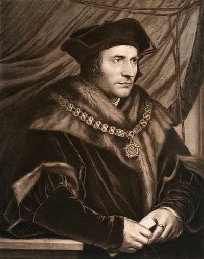 Sir Thomas More, 1527, 1902 tekijältä Hans Holbein der Jüngere