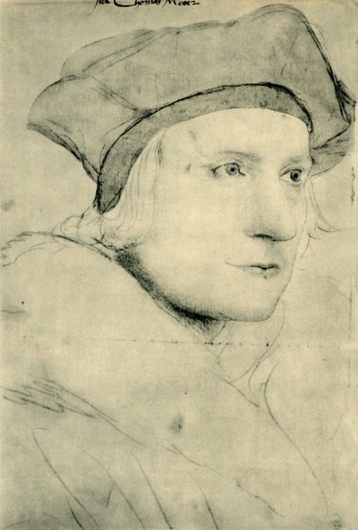 Sir Thomas More, c1526-1527, 1943. tekijältä Hans Holbein der Jüngere