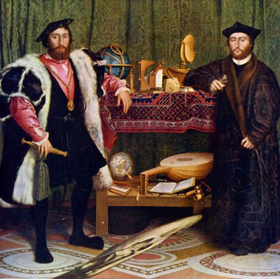 Suurlähettiläät, 1533, 1912. tekijältä Hans Holbein der Jüngere