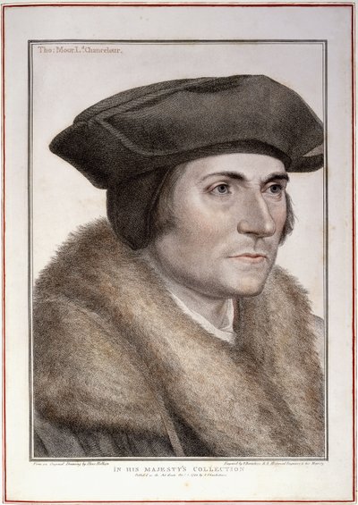 Thomas More, lordikansleri tekijältä Hans Holbein der Jüngere