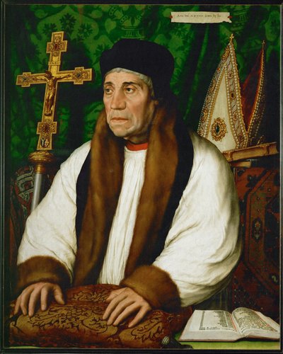 William Warham, Canterburyn arkkipiispa ... tekijältä Hans Holbein the Younger