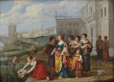 Mooseksen löytäminen tekijältä Hans Jordaens III