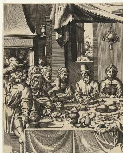 Häät Canassa tekijältä Hans Liefrinck (I) (attributed to)