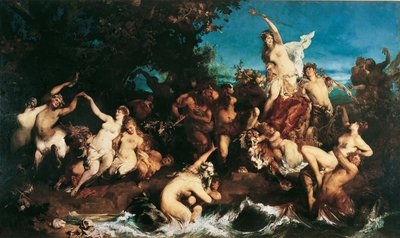 Bacchus ja Ariadne tekijältä Hans Makart