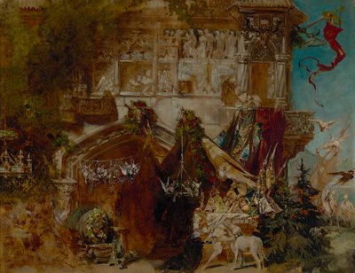 Metsästyslinna tekijältä Hans Makart