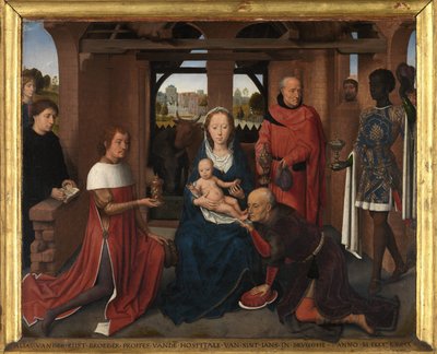 Jan Floreinsin triptyykin keskuspaneeli tekijältä Hans Memling