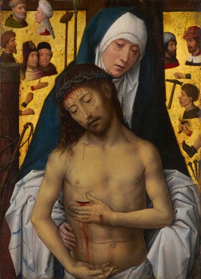 De maagd Maria to Man de Smarten tekijältä Hans Memling