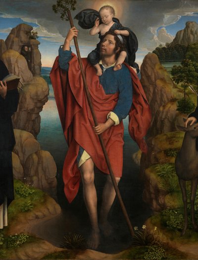 Yksityiskohta Willem Moreelin triptyykistä tekijältä Hans Memling