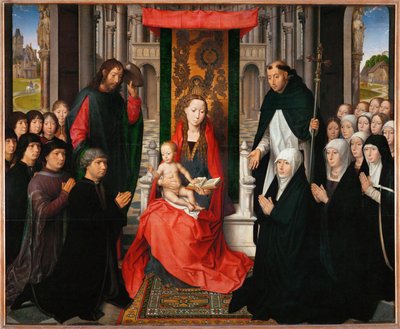 Jacques Floreinsin neitsyt - Madonna ja lapsi ... tekijältä Hans Memling