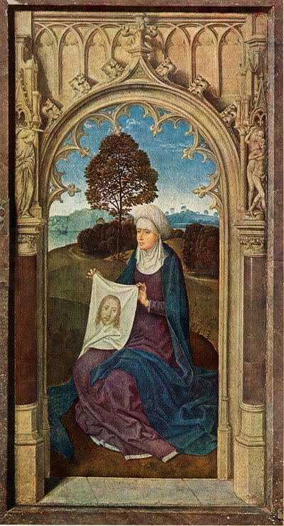 Saint Veronica, 1470-1475. tekijältä Hans Memling