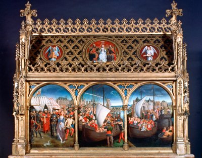 Pyhän Ursulan pyhäkkö, 1489 tekijältä Hans Memling
