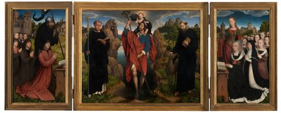Willem Moreelin triptyykki tekijältä Hans Memling