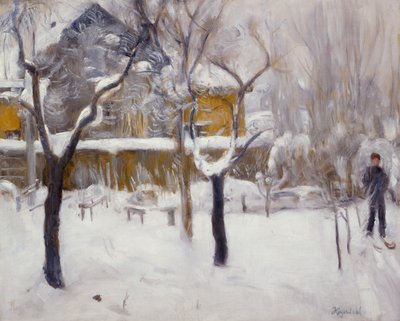 Talvimaisema tekijältä Hans Olaf Heyerdahl