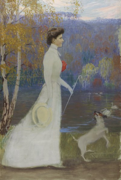 Caroline Saksi-Weimar-Eisenachin suurherttuatar tekijältä Hans Olde sen.