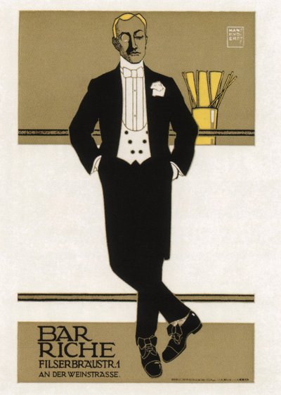 Bar Riche, 1907 tekijältä Hans Rudi Erdt