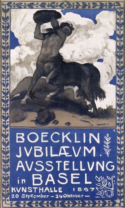 Boecklin Jubilaeum, 1897 tekijältä Hans Sandreuter