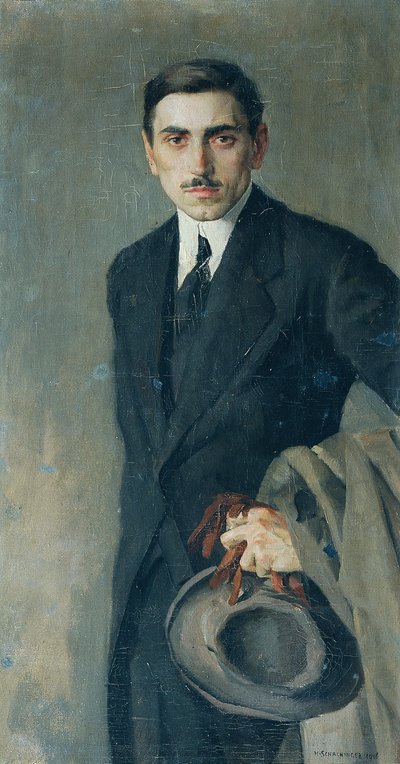 Taidemaalari Fritz Zerritsch tekijältä Hans Schachinger