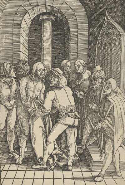 Crist Despullat, del Mirall de la passió de nostre Senyor Jesucrist, 1507. finlandès tekijältä Hans Schäufelein the Elder