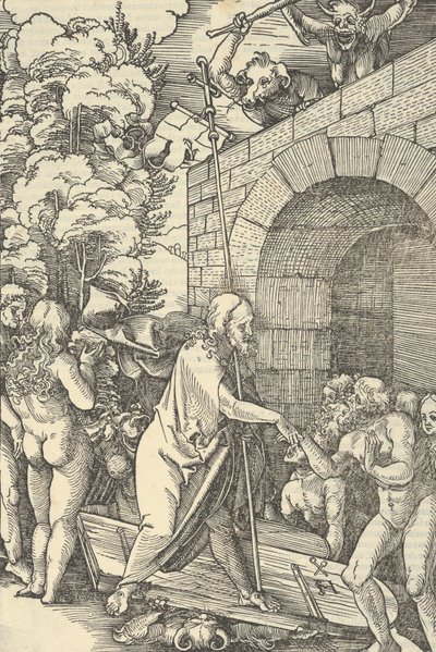 Kristus Limbossa, Herramme Jeesuksen Kristuksen kärsimyksen peilistä, 1507. tekijältä Hans Schäufelein the Elder