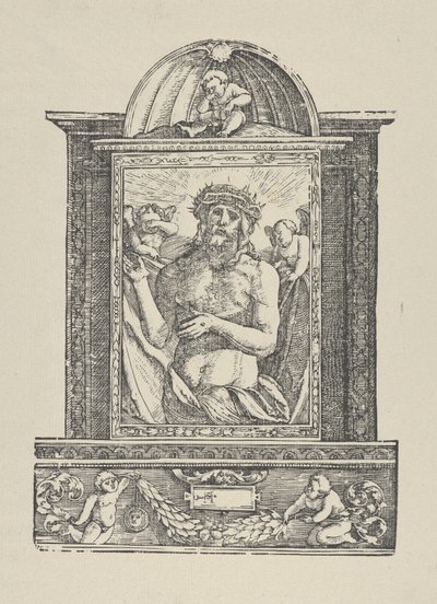 Ecce Homo Surun mies, 1922. tekijältä Hans Schäufelein the Elder