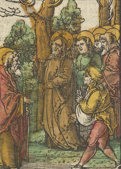 Vertaus kylväjästä ja rikkakasveista, Das Plenarium, 1517. tekijältä Hans Schäufelein the Elder
