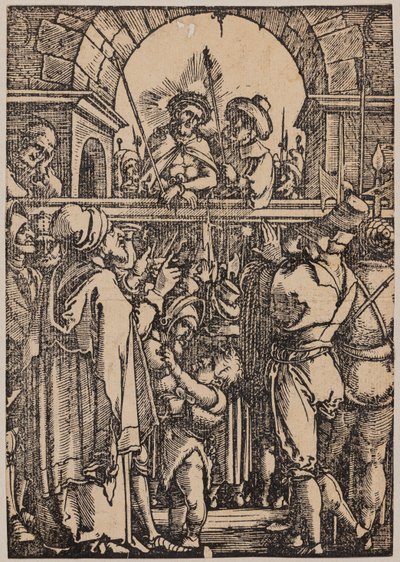 Kristus esitetään kansalle (Ecce homo) tekijältä Hans Sebald Beham