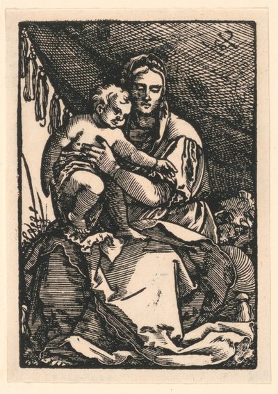 Madonna ja lapsi tekijältä Hans Sebald Beham