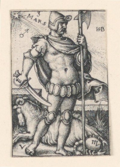 Mars, The Seven Planetsista tekijältä Hans Sebald Beham
