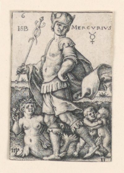 Mercury, The Seven Planetsista tekijältä Hans Sebald Beham