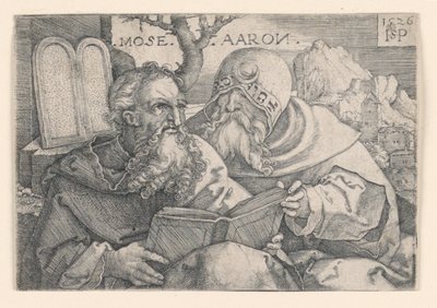 Mooses ja Aaron tekijältä Hans Sebald Beham
