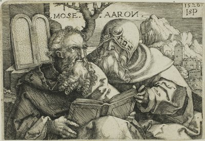 Mooses ja Aaron tekijältä Hans Sebald Beham