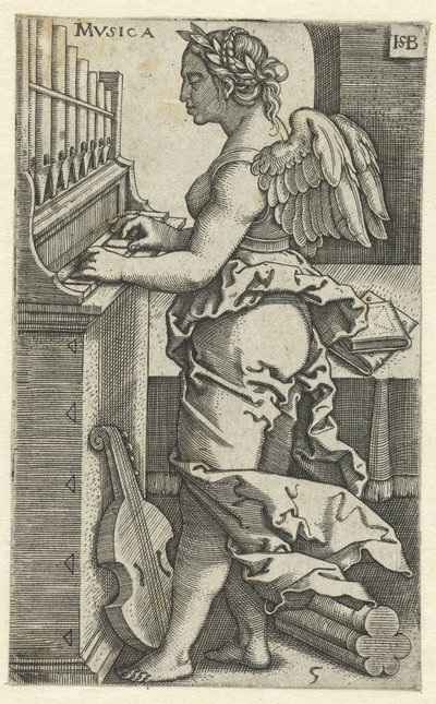Musiikki (Musica) tekijältä Hans Sebald Beham