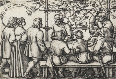 Talonpoikien juhla tekijältä Hans Sebald Beham