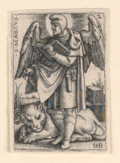 St. Mark, neljästä evankelistasta tekijältä Hans Sebald Beham